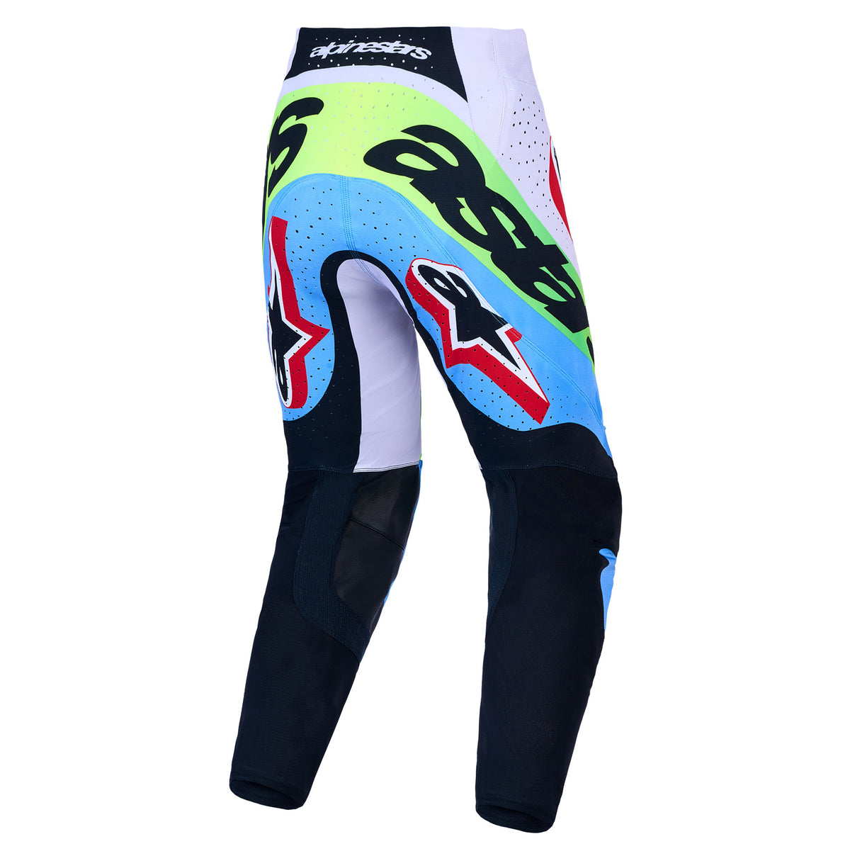 Alpinestars SuperTech DYNA Gear Set (Light Lilac/Green Fluo/Black)