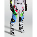 Alpinestars SuperTech DYNA Gear Set (Light Lilac/Green Fluo/Black)