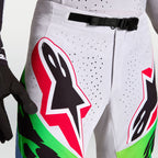 Alpinestars Supertech DYNA MX Pants (Light Lilac/Green Fluo/Black)