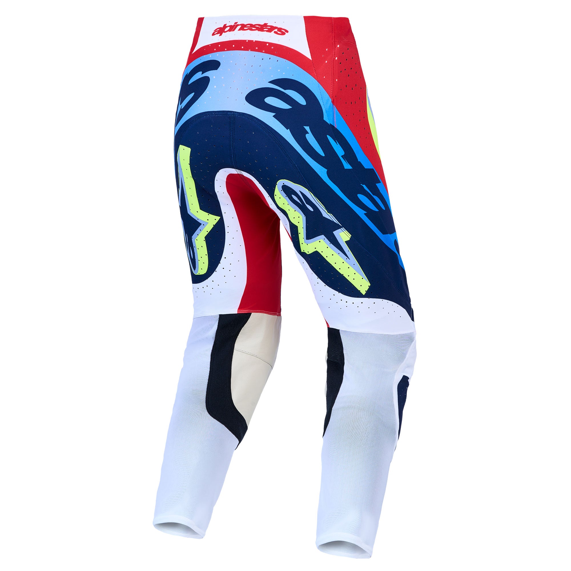 Alpinestars SuperTech DYNA Kit Deal (Fire Red/White/Navy Blue)