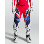 Alpinestars SuperTech DYNA Kit Deal (Fire Red/White/Navy Blue)