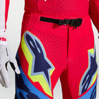 Alpinestars SuperTech DYNA Kit Deal (Fire Red/White/Navy Blue)