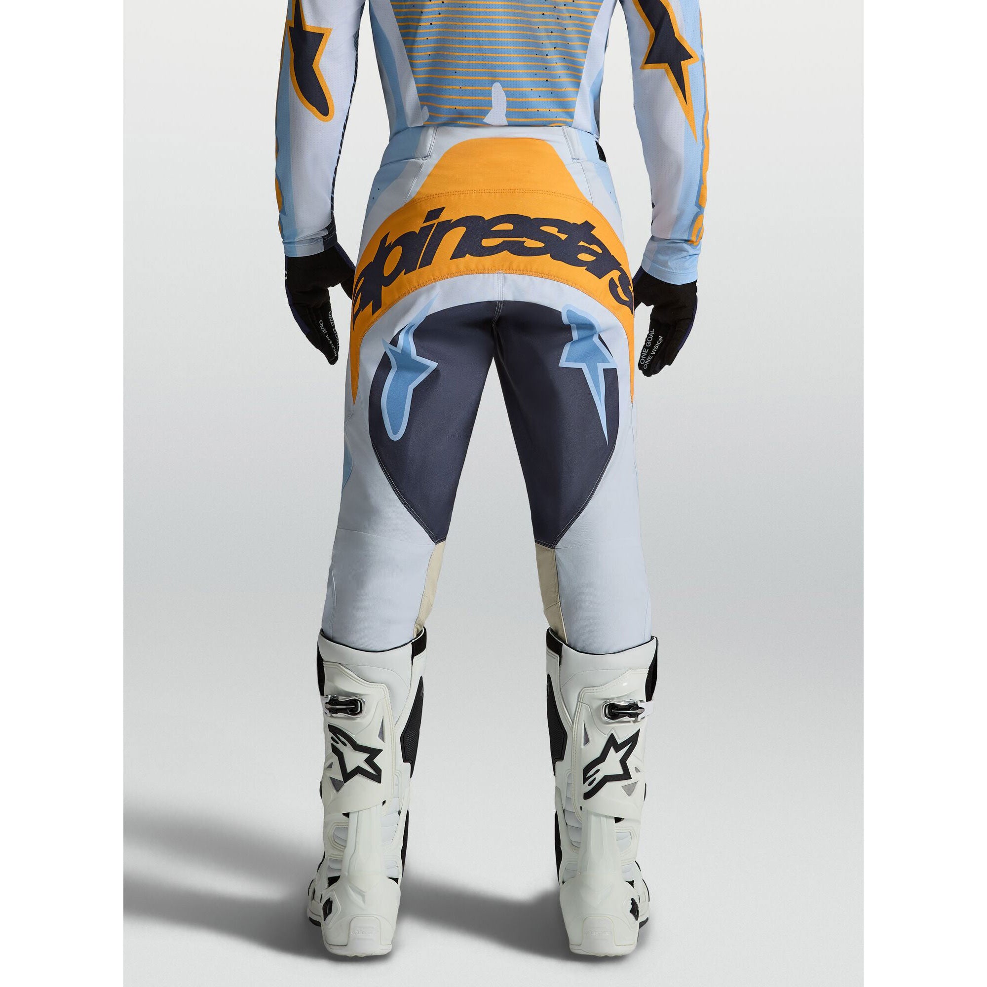 Alpinestars Techstar MAVEN Kit Deal (Dust Blue/Tangerine/Black)