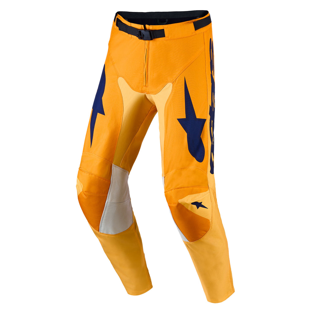 Alpinestars Racer AMBER MX Gear Set (Orange/Gold/Deep Blue)