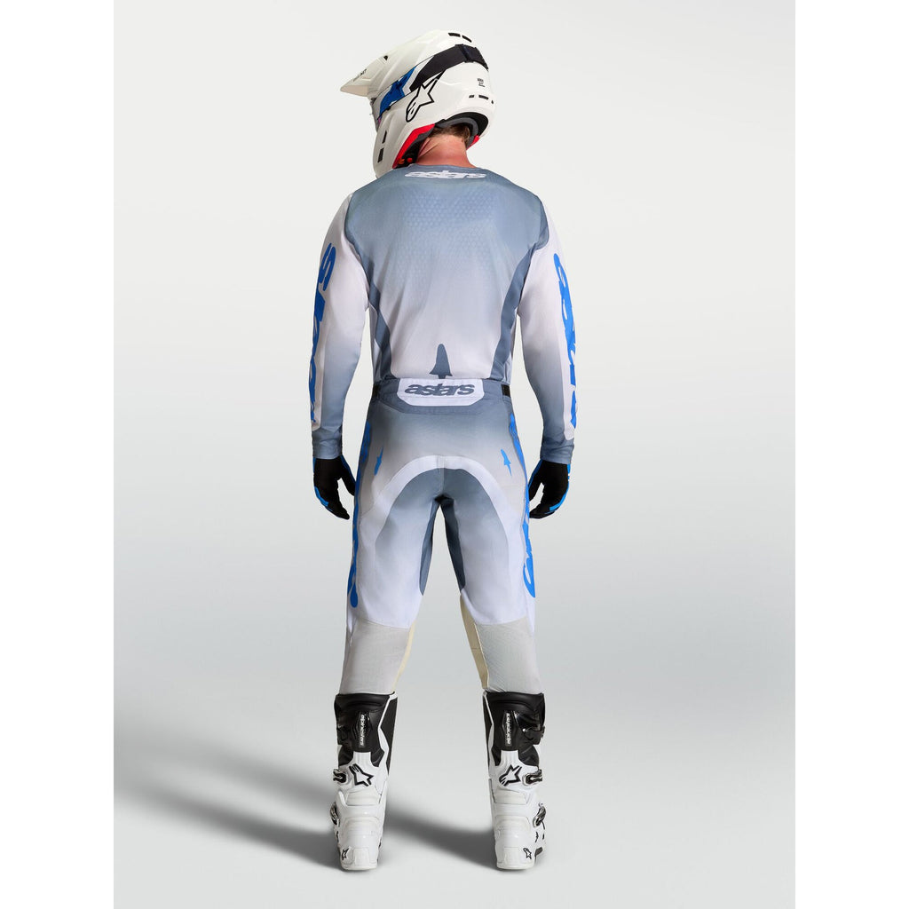 Alpinestars Racer AMBER MX Pants (Ash Gray/Light Lilac/Ucla Blue)