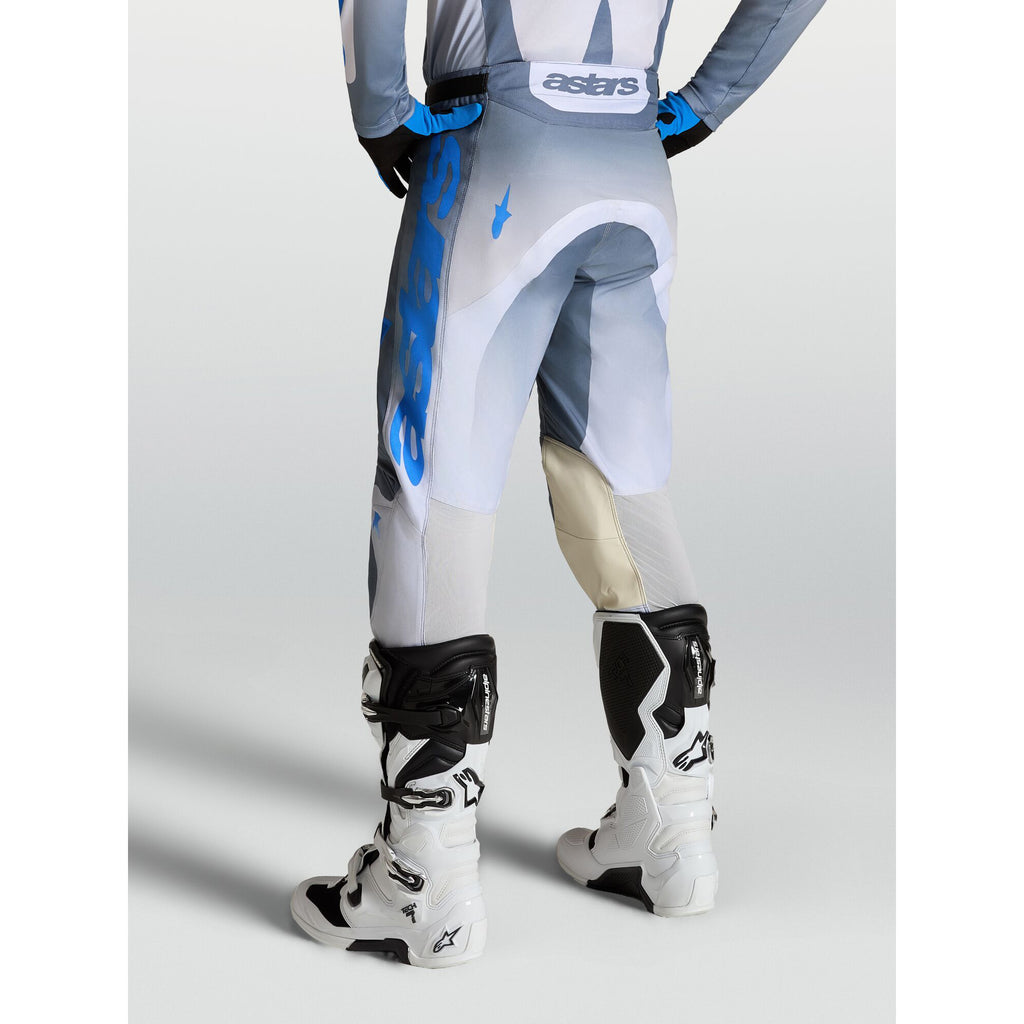 Alpinestars Racer AMBER MX Gear Set (Ash Gray/Light Lilac/Ucla Blue)