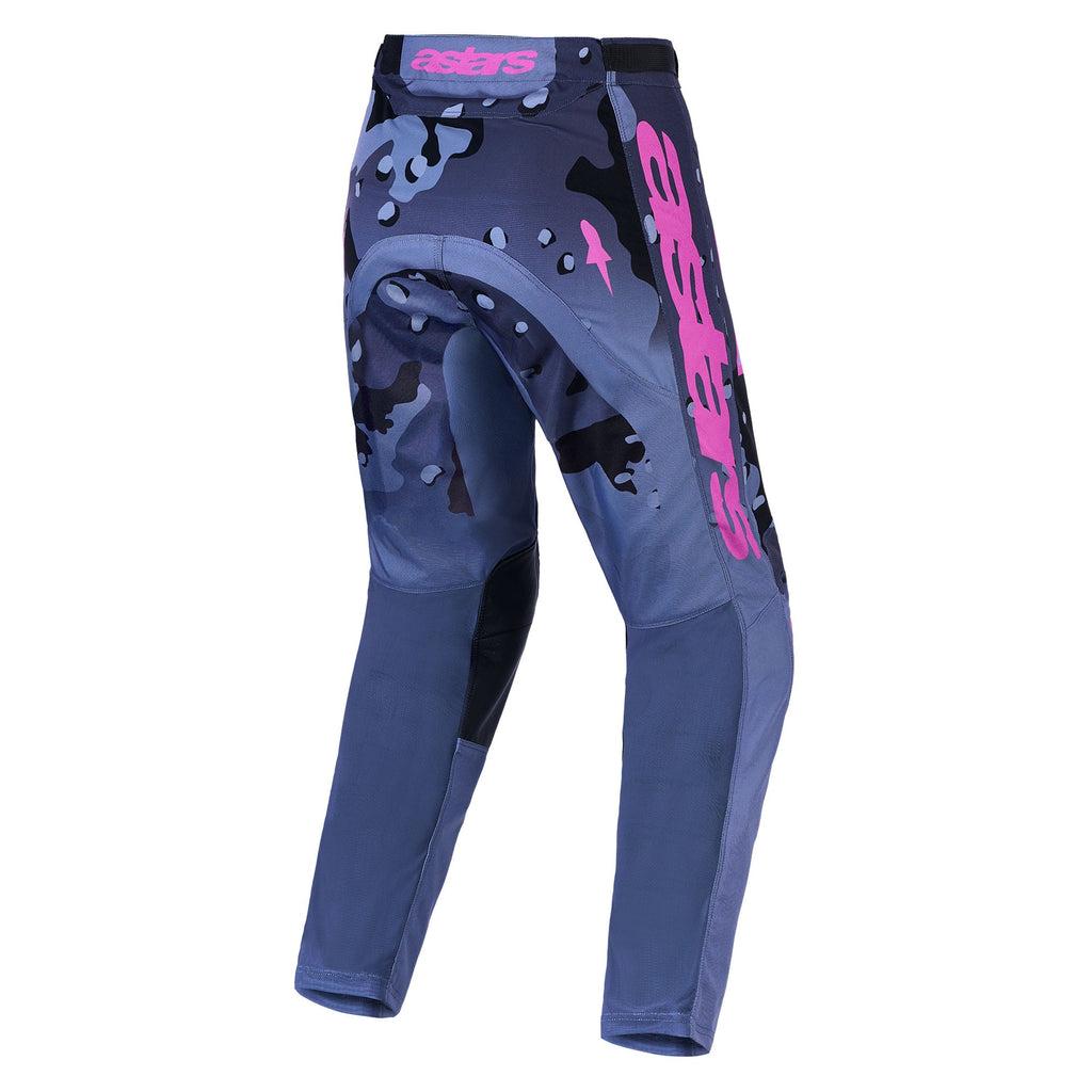Alpinestars Racer LONE MX Pants (Grey Camo/Purple)