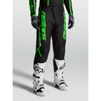 Alpinestars Fluid APEX V2 MX Gear Set (Black/Fluo Green)