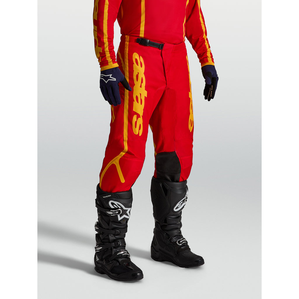 Alpinestars Fluid APEX V2 MX Gear Set (Fire Red/Gold)