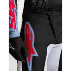 Alpinestars Fluid DRAG MX Gear Set (Black/White/Light Blue/Red Fluo)
