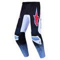 Alpinestars Fluid DRAG MX Pants (Black/White/Light Blue/Red Fluo)