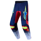 Alpinestars Youth Fluid DRAG MX Pants (Blue Navy/Fire Red/White)
