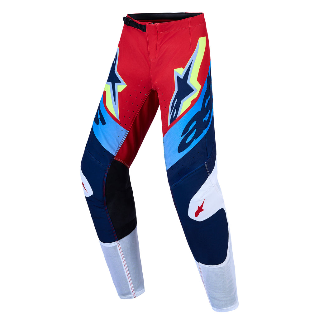 Alpinestars Youth Supertech DYNA MX Gear Set (Fire Red/White/Navy Blue)