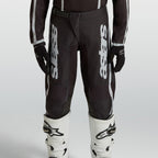 Alpinestars Youth Fluid APEX V2 MX Gear Set (Black/Silver)