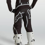 Alpinestars Youth Fluid APEX V2 MX Gear Set (Black/Silver)