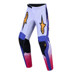 Alpinestars Youth Fluid DRAG MX Gear Set (Light Lilac/Blue Iris/Gold)