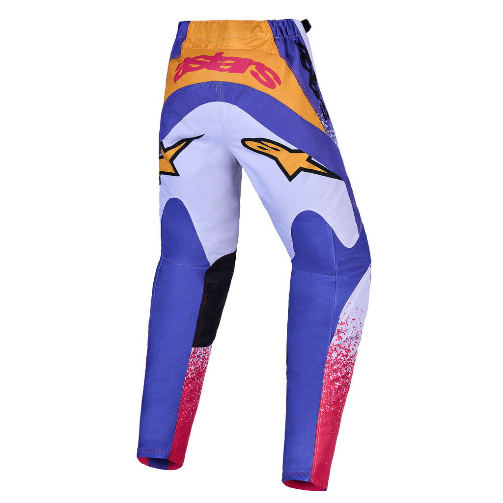 Alpinestars Youth Fluid DRAG MX Gear Set (Light Lilac/Blue Iris/Gold)