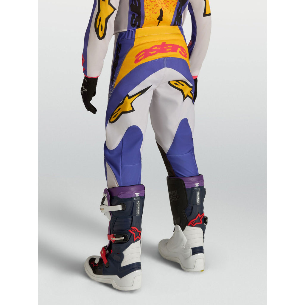 Alpinestars Youth Fluid DRAG MX Gear Set (Light Lilac/Blue Iris/Gold)