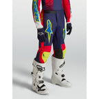Alpinestars Youth Fluid DRAG MX Pants (Blue Navy/Fire Red/White)