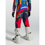 Alpinestars Youth Fluid DRAG MX Pants (Blue Navy/Fire Red/White)