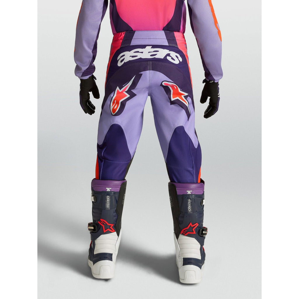 Alpinestars Youth Fluid HUNT MX Pants (Light Violet/Deep Purple/Pink Fluo)
