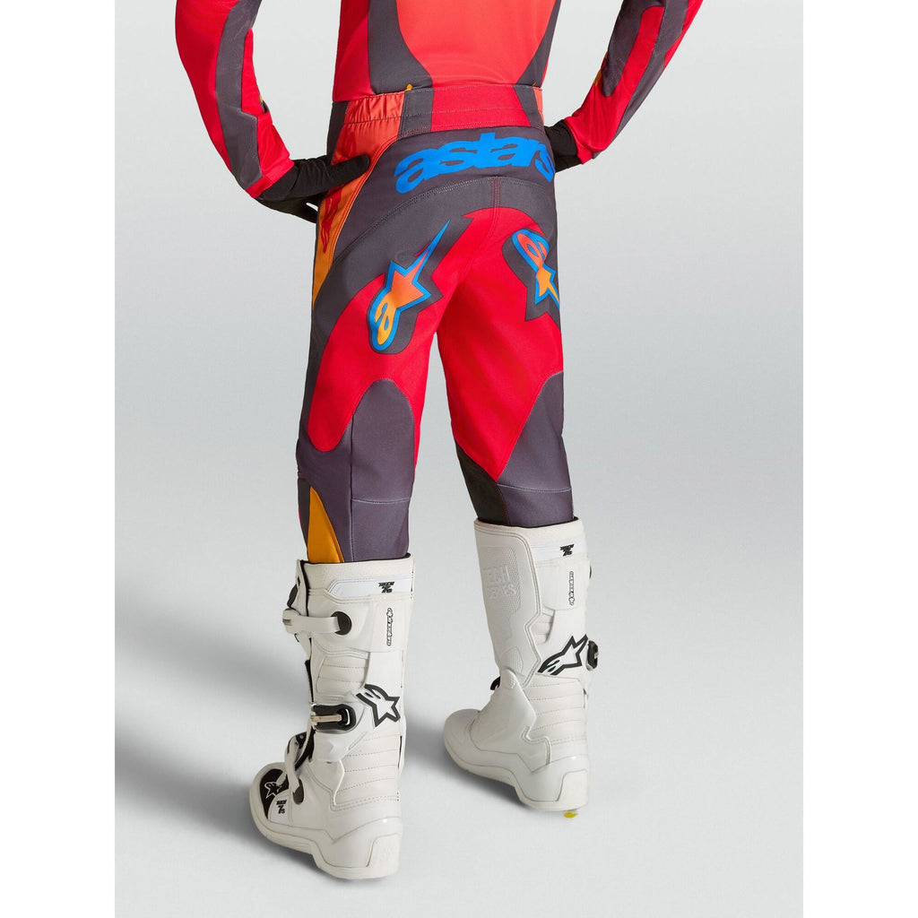 Alpinestars Youth Fluid HUNT MX Pants (Fire Red/Graystone/Hot Coral)
