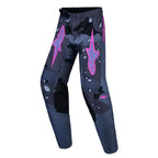 Alpinestars Youth Fluid LONE MX Gear Set (Grey Camo/Purple)