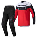 Alpinestars ENDURO Jersey & Pant Kit Deal PRO-Dura (Black/Bright Red/White)