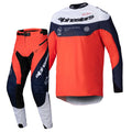 Alpinestars ENDURO Jersey & Pant Kit Deal PRO-Dura (Navy/Hot Orange/White)