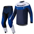 Alpinestars ENDURO Jersey & Pant Kit Deal PRO-Dura (Navy/Bright Blue/White)