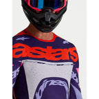 Alpinestars SuperTech DYNA Kit Deal (Light Violet/Deep Purple/Pink Fluo)