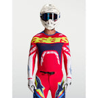 Alpinestars SuperTech DYNA Kit Deal (Fire Red/White/Navy Blue)