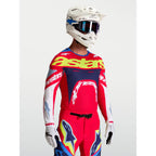 Alpinestars SuperTech DYNA Kit Deal (Fire Red/White/Navy Blue)