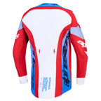 Alpinestars Supertech DYNA MX Jersey (Fire Red/White/Navy Blue)