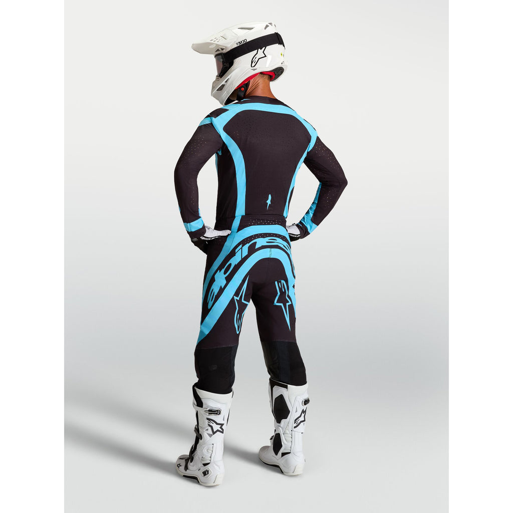Alpinestars SuperTech VESTA Gear Set (Black/Turquoise)