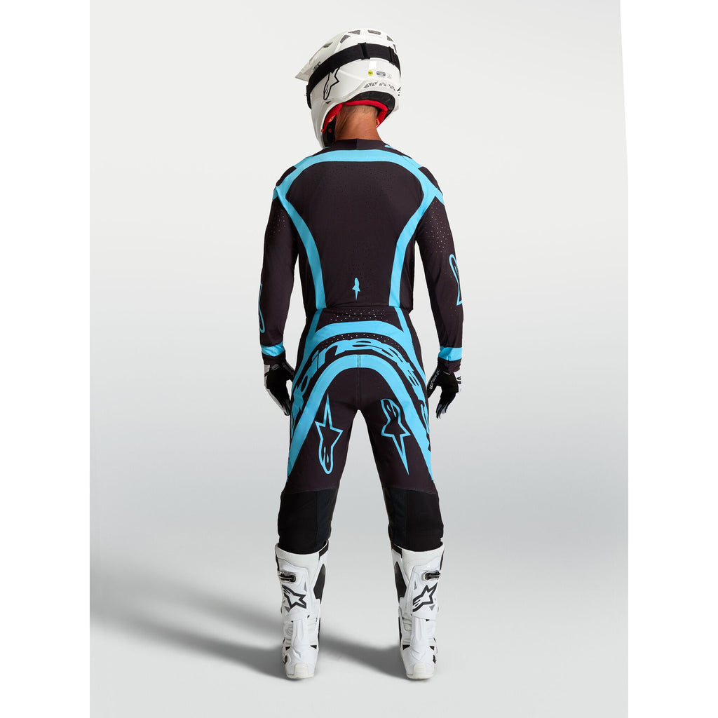 Alpinestars SuperTech VESTA Gear Set (Black/Turquoise)