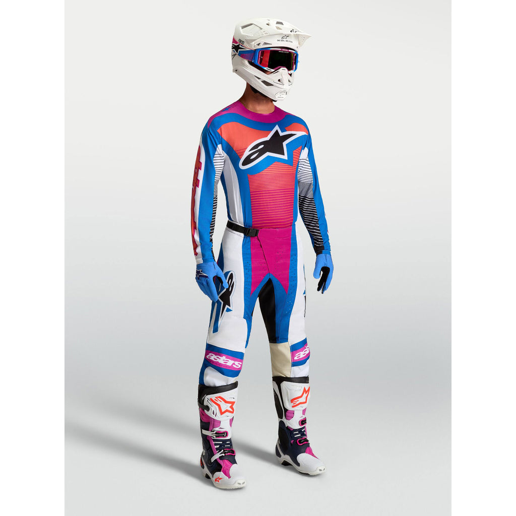 Alpinestars Techstar MAVEN Kit Deal (White/Hot Coral/Blithe Blue)