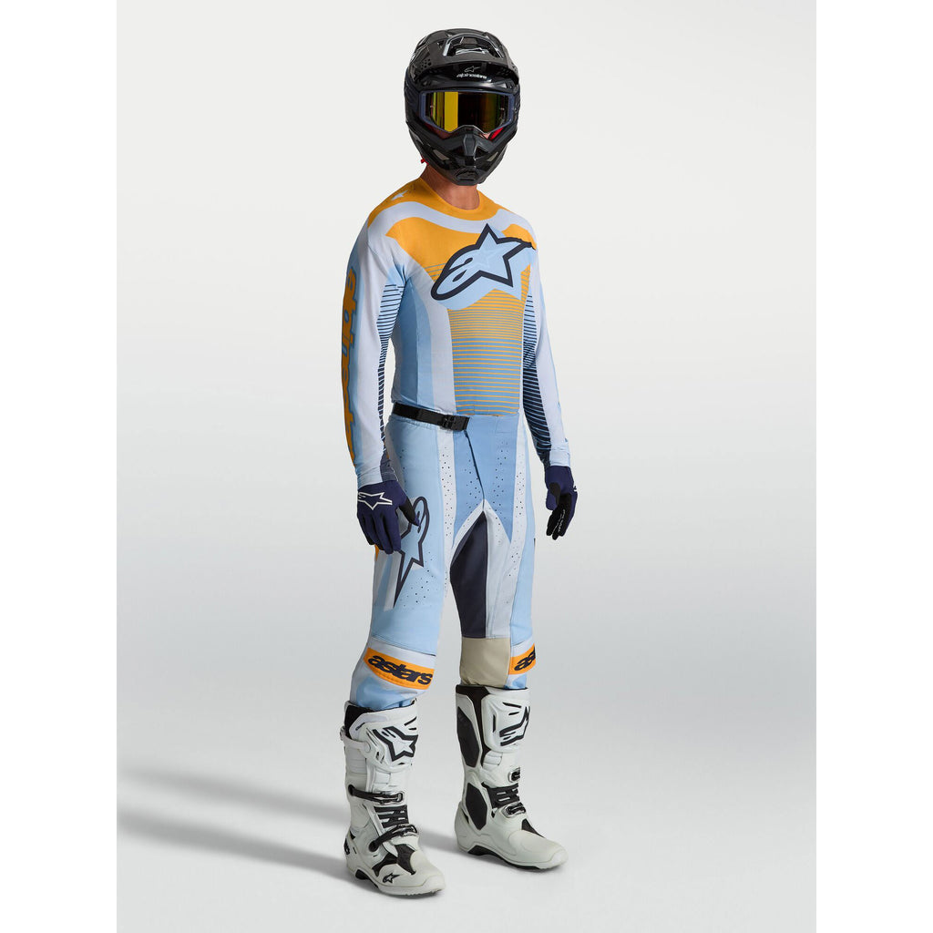 Alpinestars Techstar MAVEN Kit Deal (Dust Blue/Tangerine/Black)