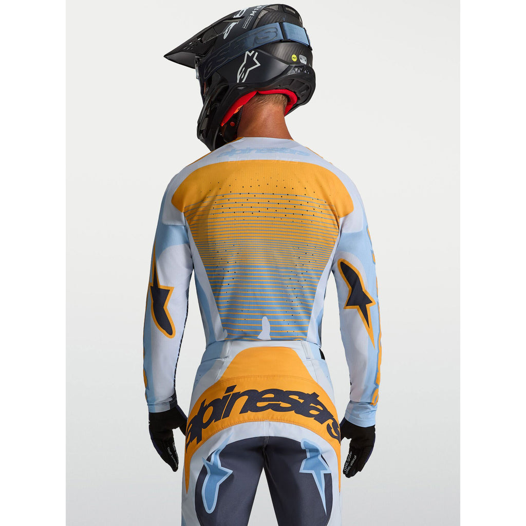 Alpinestars Techstar MAVEN Kit Deal (Dust Blue/Tangerine/Black)