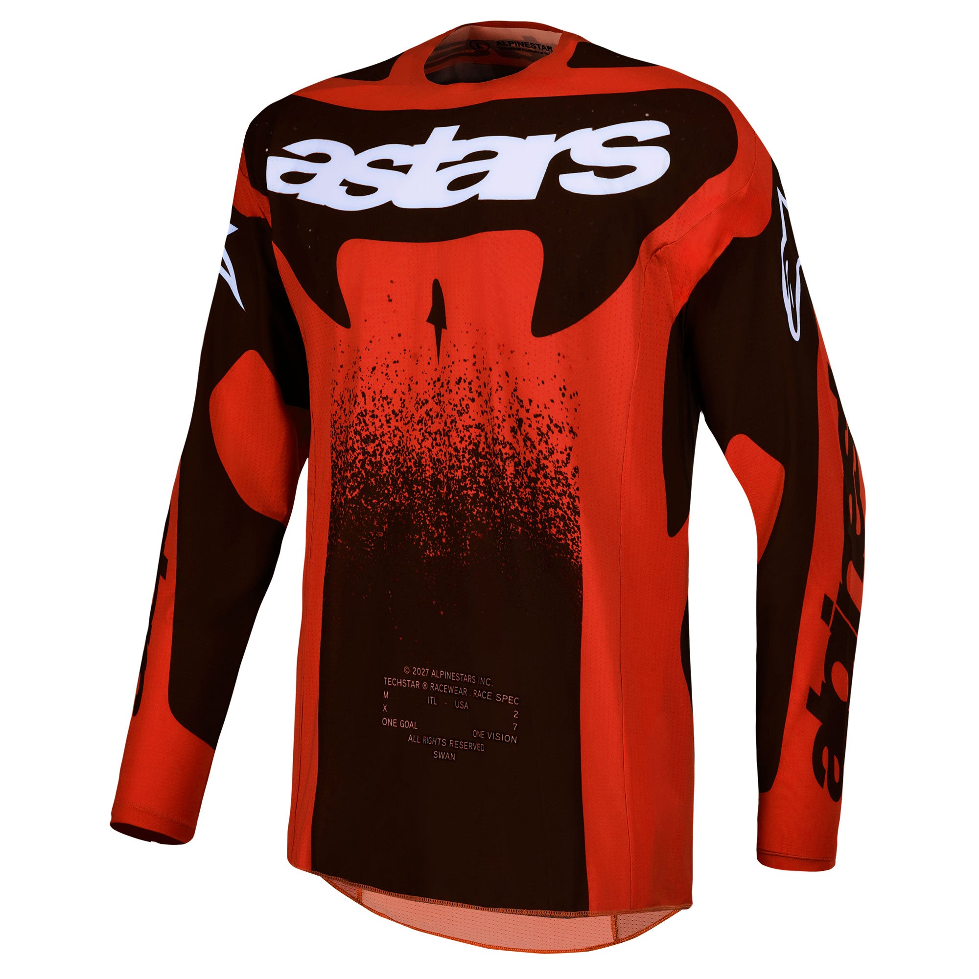 Alpinestars Techstar SWAN Kit Deal (Cardinal Red/Black/White)
