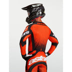 Alpinestars Techstar SWAN Kit Deal (Cardinal Red/Black/White)