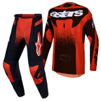 Alpinestars Techstar SWAN Kit Deal (Cardinal Red/Black/White)