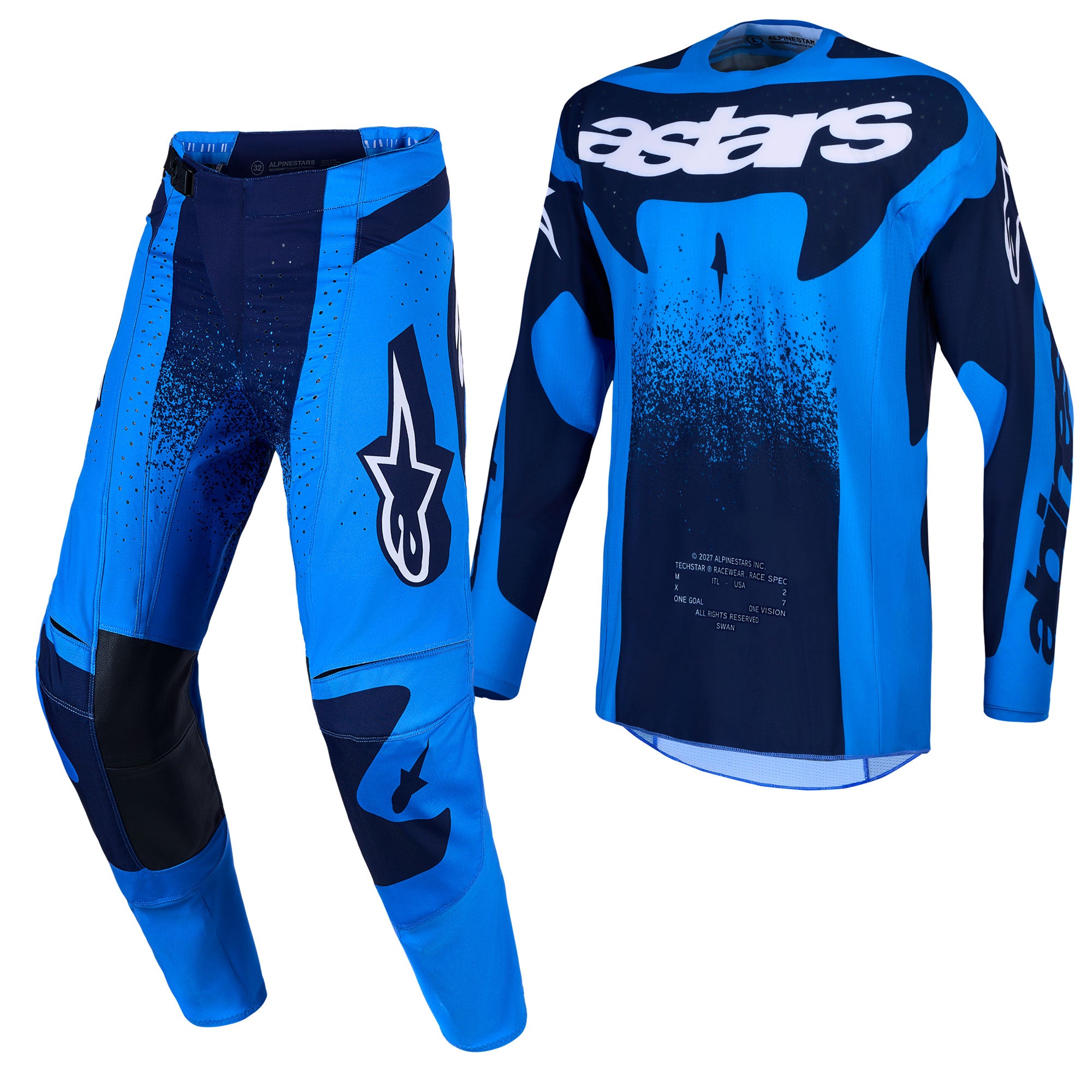 Alpinestars Techstar SWAN Kit Deal (UCLA Blue/Deep Blue)