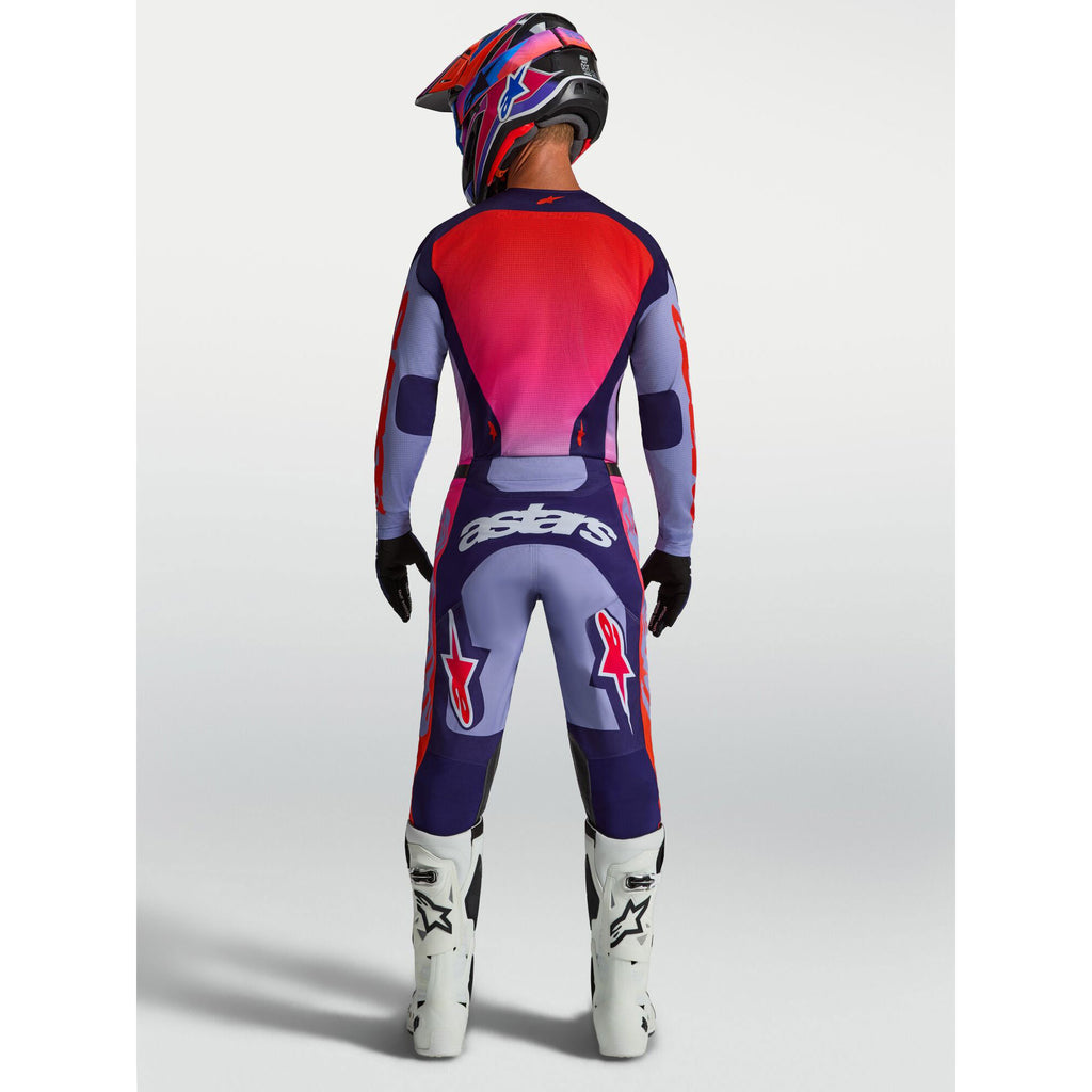 Alpinestars Racer AIR HUNT MX Gear Set (Light Violet/Deep Purple/Pink Fluo)