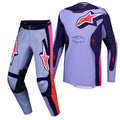 Alpinestars Racer AIR HUNT MX Gear Set (Light Violet/Deep Purple/Pink Fluo)