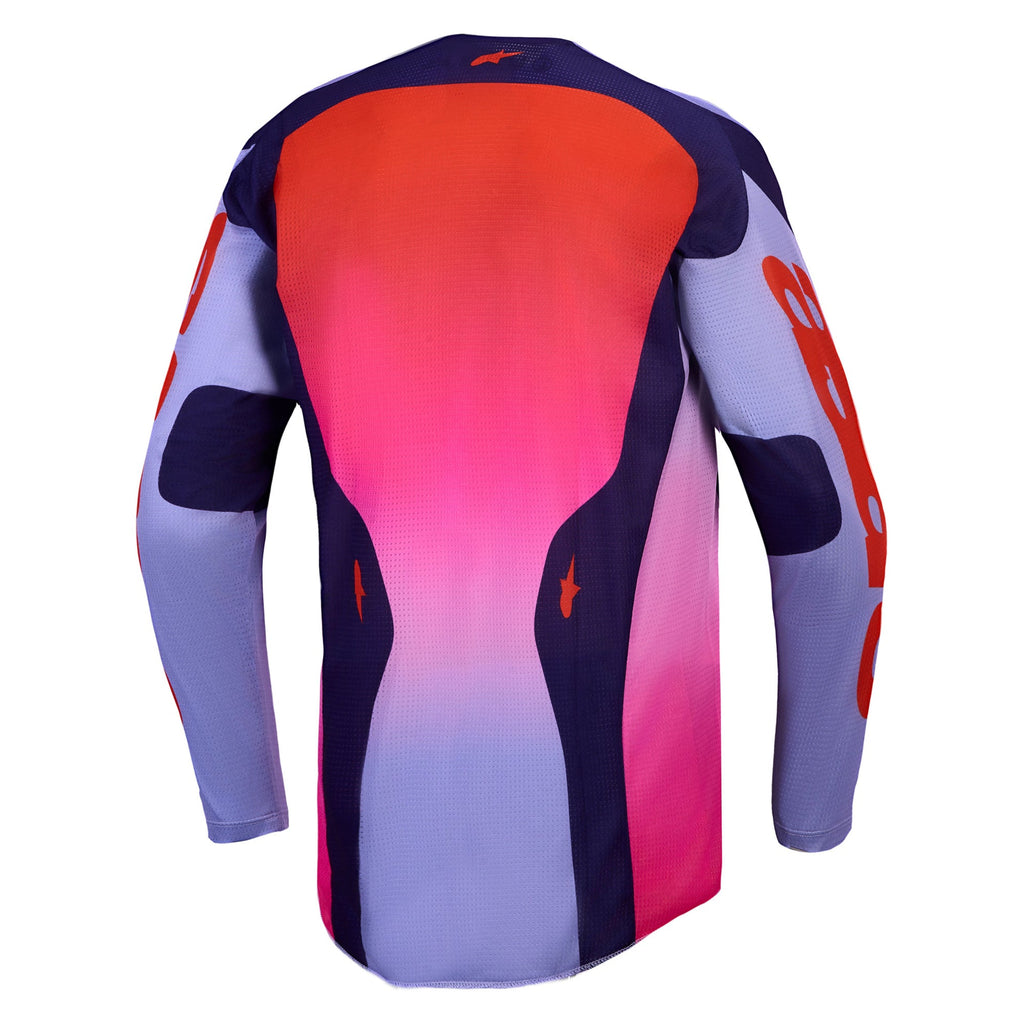 Alpinestars Racer AIR HUNT MX Jersey (Light Violet/Deep Purple/Pink Fluo)