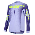 Alpinestars (MX26) Youth MX Jersey - SuperTech SCENZ (Purple/Yellow Fluo)