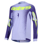Alpinestars (MX26) Youth MX Jersey - SuperTech SCENZ (Purple/Yellow Fluo)