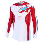 Alpinestars Racer HUNT MX Gear Set (White/Fire Red/Ucla Blue)