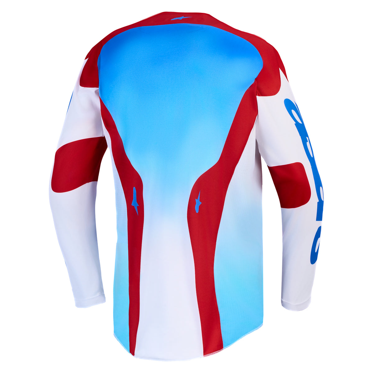 Alpinestars Racer HUNT MX Gear Set (White/Fire Red/Ucla Blue)